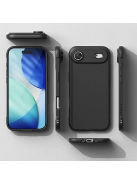 Θήκη Ringke Magnetic Back Cover Σιλικόνης για iPhone Air - Μαύρο