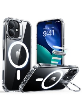 Θήκη ESR Classic Hybrid Kickstand Back Cover Μεταλλικό για iPhone 17 - Διάφανο