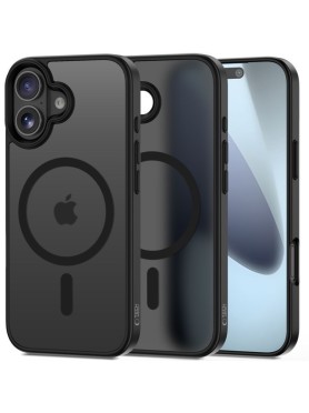 Θήκη Tech-Protect Magmat Magsafe Back Cover Σιλικόνης / Πλαστικό για iPhone 17 - Μαύρο