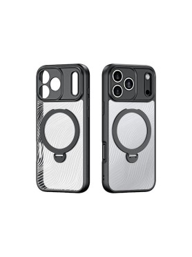 Θήκη Dux Ducis Aimo MagSafe Back Cover Πλαστικό / Σιλικόνης για iPhone 17 Pro Max - Μαύρο