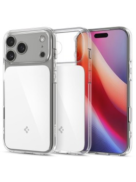 Spigen Ultra Hybrid T MagSafe Back Cover Πλαστικό/Σιλικόνης για iPhone 17 Pro Max - Glossy White