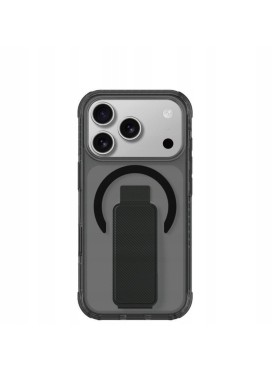 AmazingThing Titan Pro Holder Back Cover Σιλικόνης / Δερματίνης για iPhone 17 Pro Max - Μαύρο