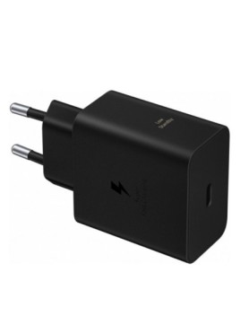 Samsung Φορτιστής Χωρίς Καλώδιο GaN με Θύρα USB-C 60W Power Delivery (EP-T6010N) - Μαύρος