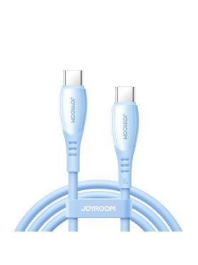 Joyroom S-A59 Vibrant Series USB 2.0 Καλώδιο USB-C male - USB-C 60W 1.2m - Μπλε