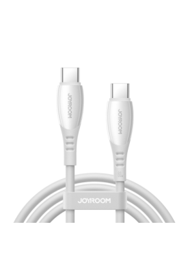 Joyroom S-A59 Vibrant Series USB 2.0 Καλώδιο USB-C male - USB-C 60W 1.2m - Λευκό