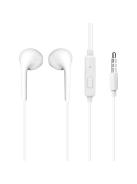 Dudao X10S Earbuds Handsfree Ακουστικά με Βύσμα 3.5mm - Λευκό