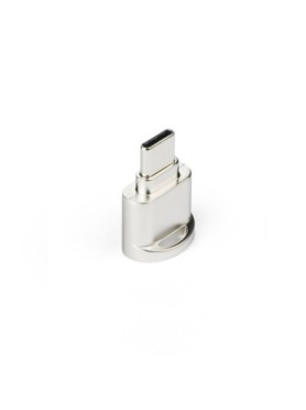 Goobay USB type-C mini card reader OTG Type-C για microSD - Ασημί