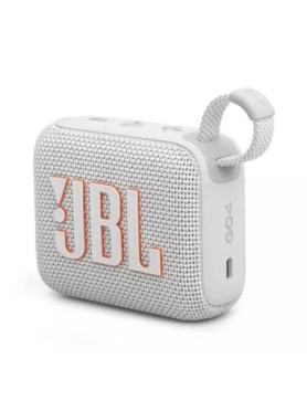 JBL Go 4 Αδιάβροχο Ηχείο Bluetooth 4.2W - Λευκό